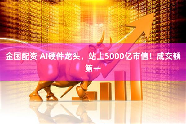 金囤配资 AI硬件龙头，站上5000亿市值！成交额第一